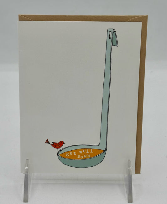 Soup Ladle Get Well Card