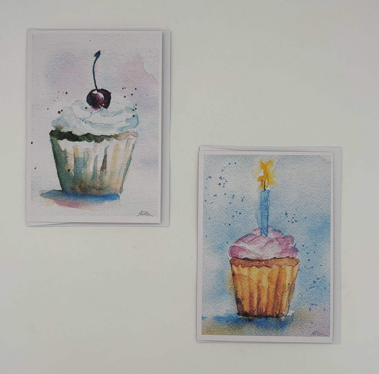 Assorted Birthday Cupcakes Card