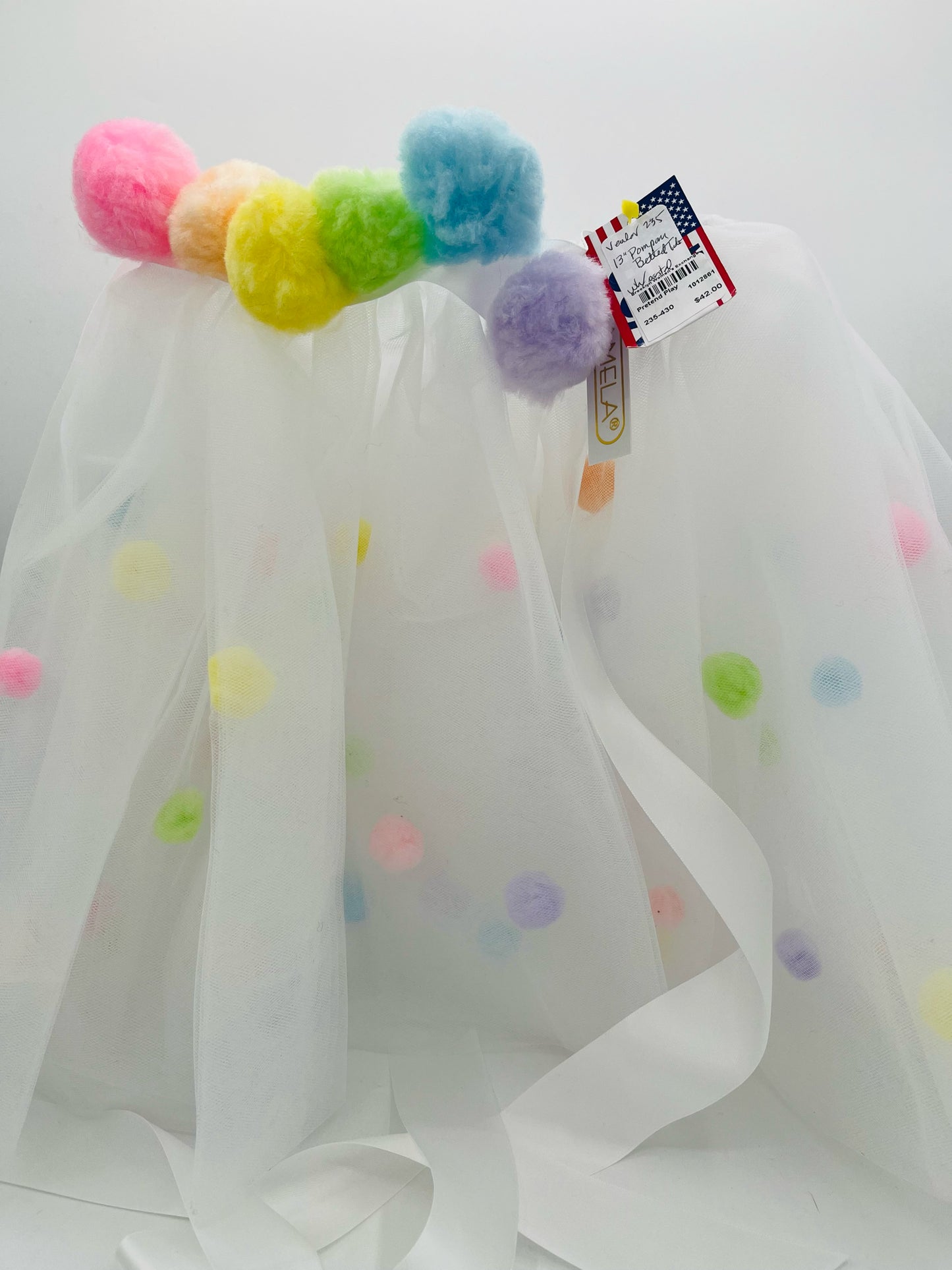 13" Pom Pom Belted Tutu