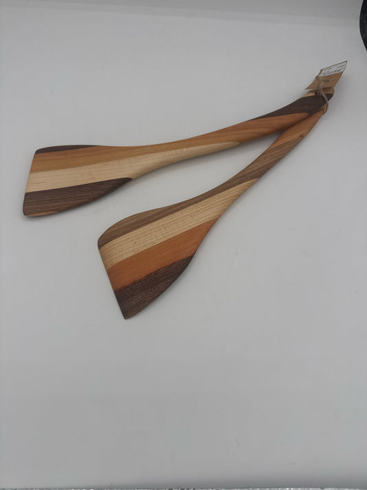 Wooden Salad Server Set