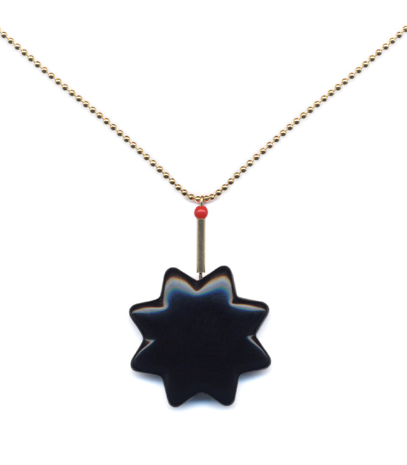 Black Star Necklace