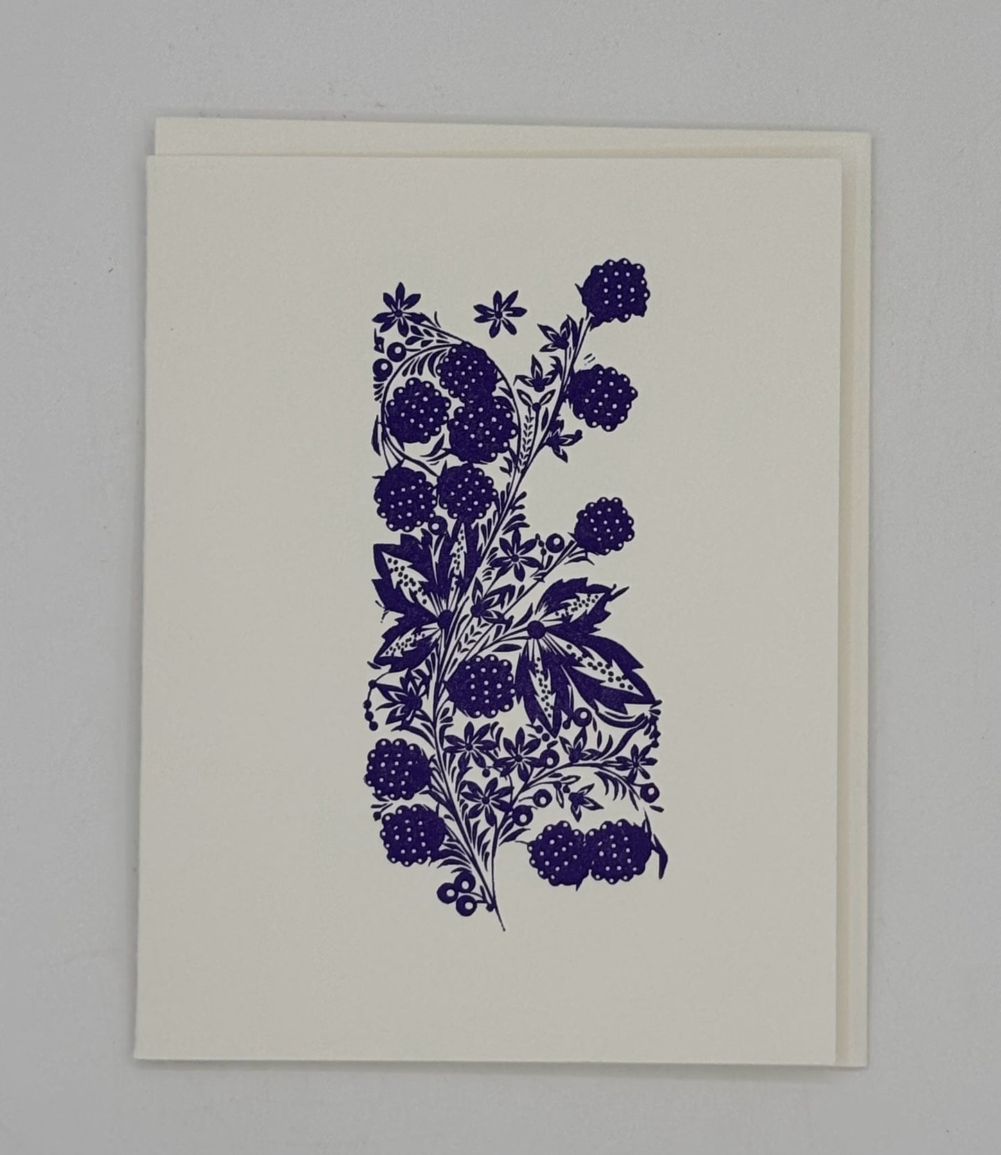 Blackberries Card