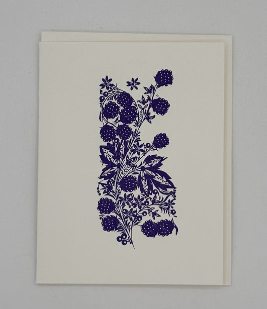 Blackberries Card