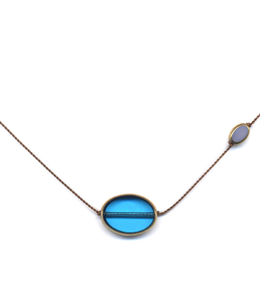 Blue Galaxy Necklace
