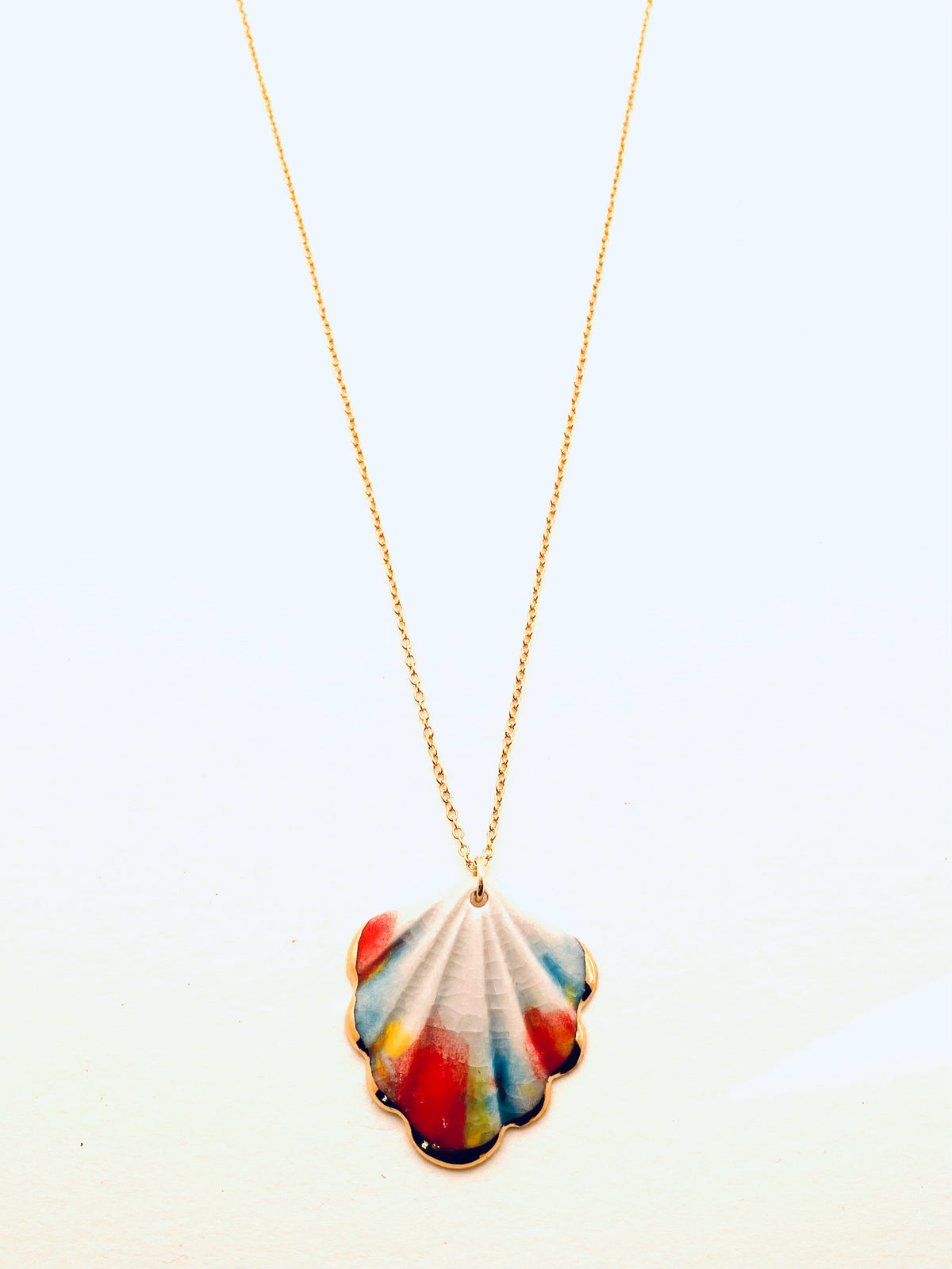 Scallop Gloss Necklace, Full Bloom