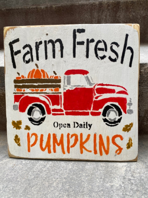 Farm Fresh Wooden Sign