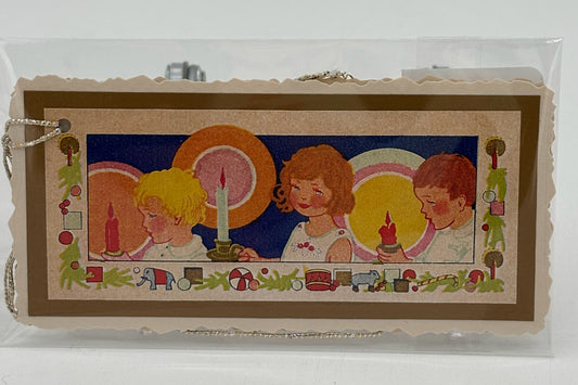 Kids With Candles Gift Tags