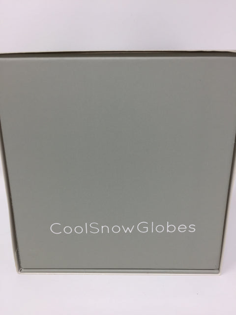 New York City Silver Snow Globe