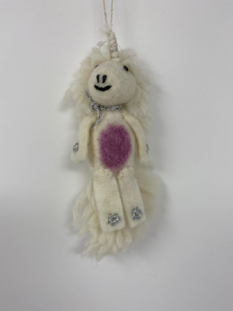 Wild Wollie Unicorn Finger Puppet
