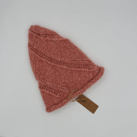 Child M Rose Snail Cashmere and Wool Blend Knit Hat
