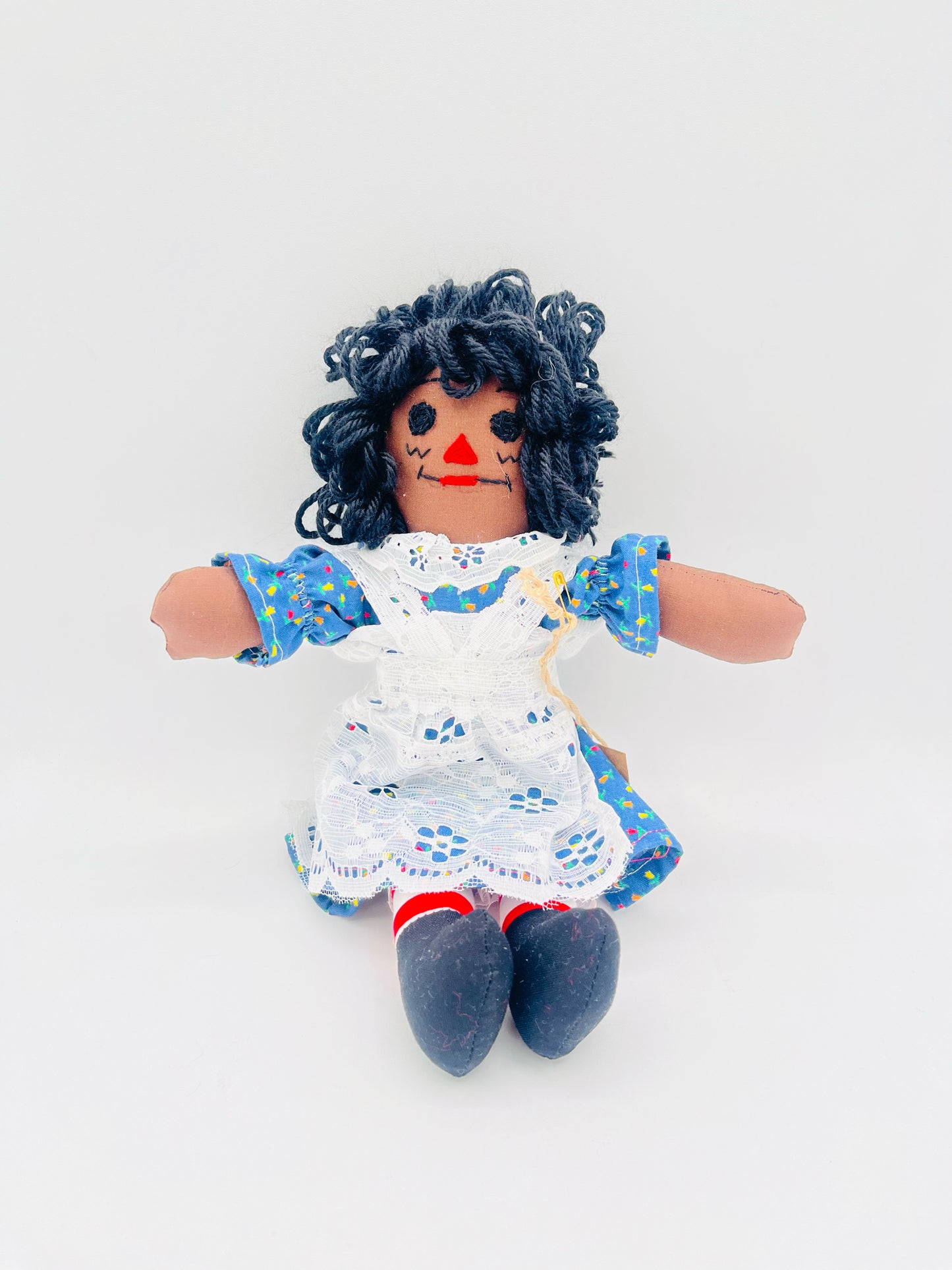10" Black  Raggedy Ann