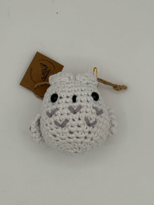 Crochet White Owl