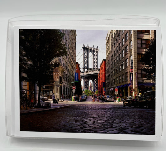 Manhattan Bridge Dumbo Boxed Cards