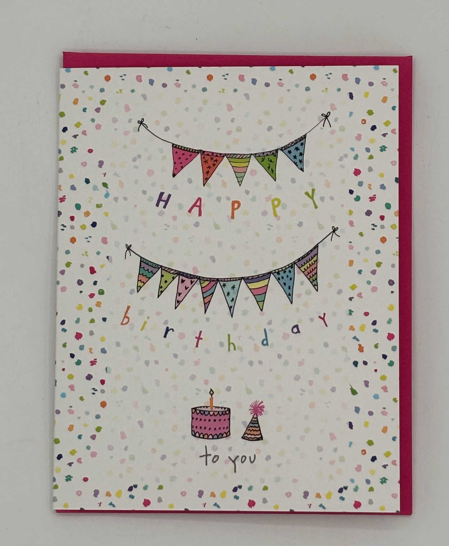Happy Birthday Banner Card