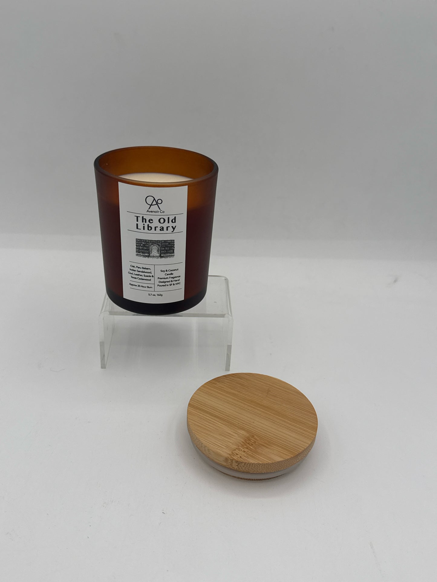 The Old Library Candle