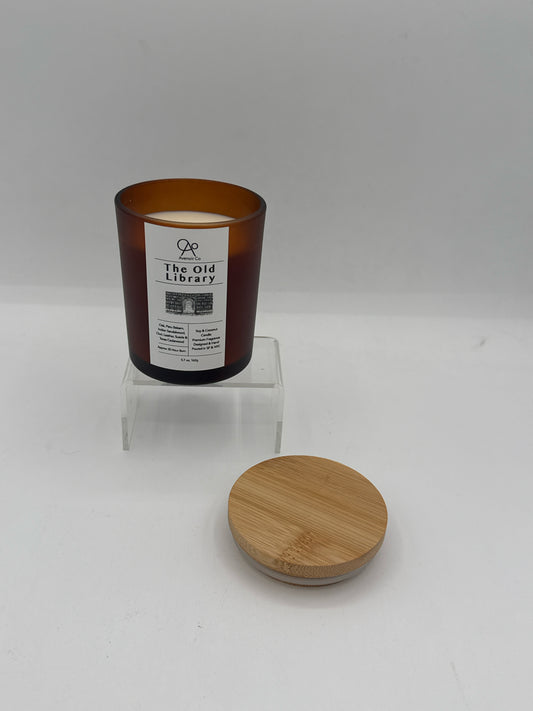 The Old Library Candle