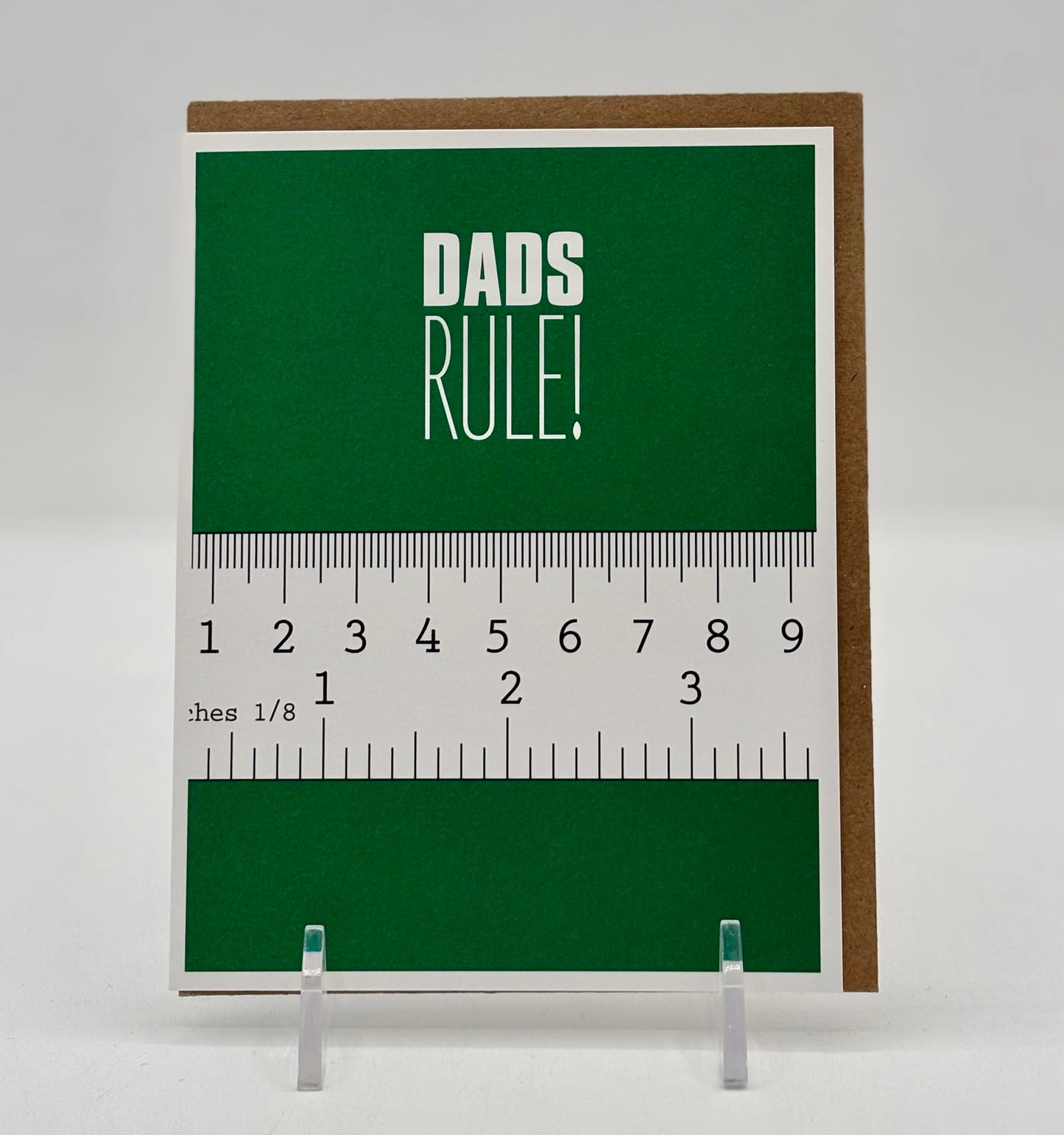 Dad Rules Birthday Card