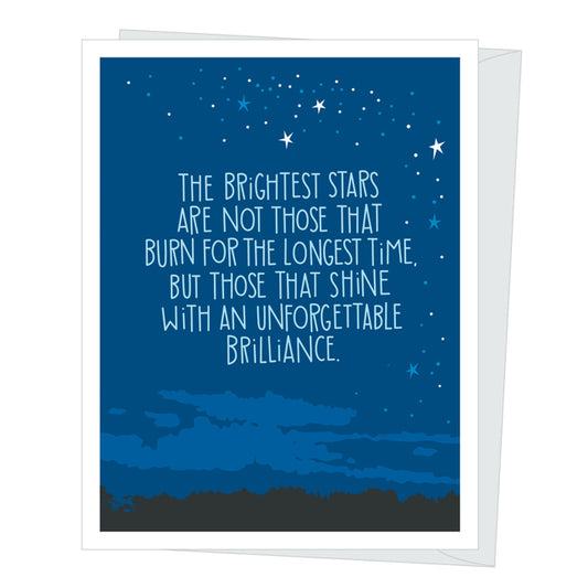 Bright Stars Sympathy Card