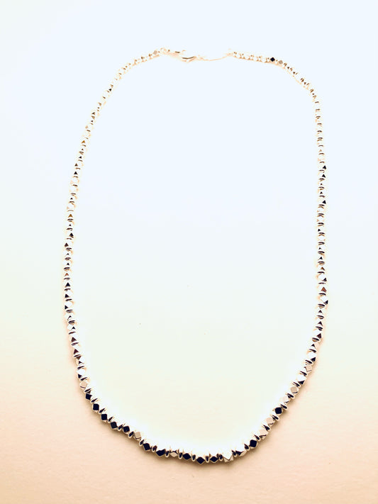 The Silver Dodeca Necklace