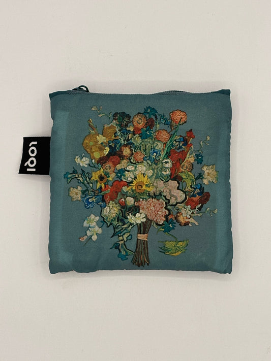 VAN GOGH MUSEUM Blue Flower Recycled Bag