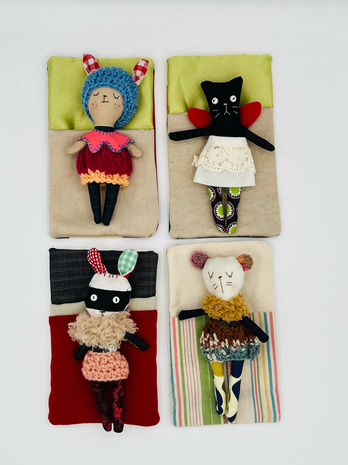 Doll in 7" in Sleeping Bag