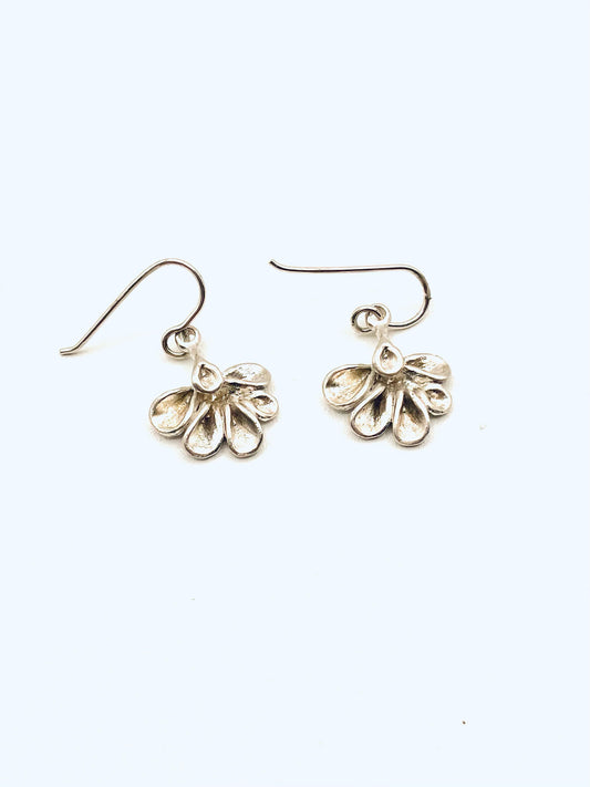Petal Cluster Sterling Earrings
