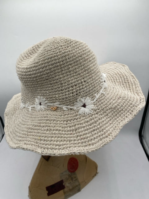 Fleur Natural Sun Hat UPF 35, Shapeable Brim