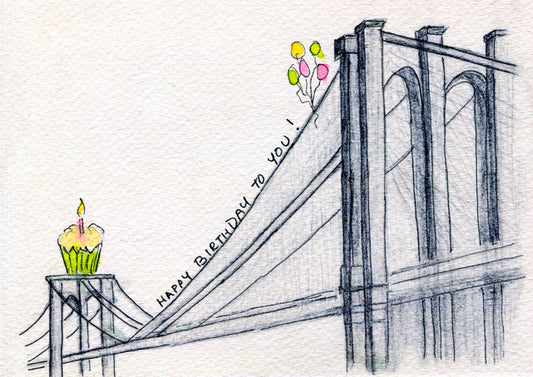 Cupcake Bridge Birthday