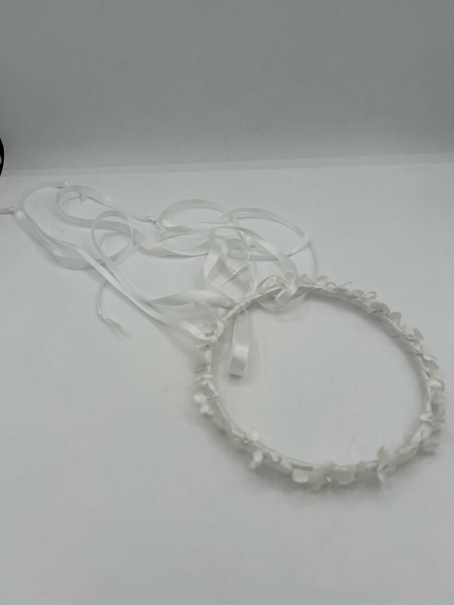 White Communion Garlands