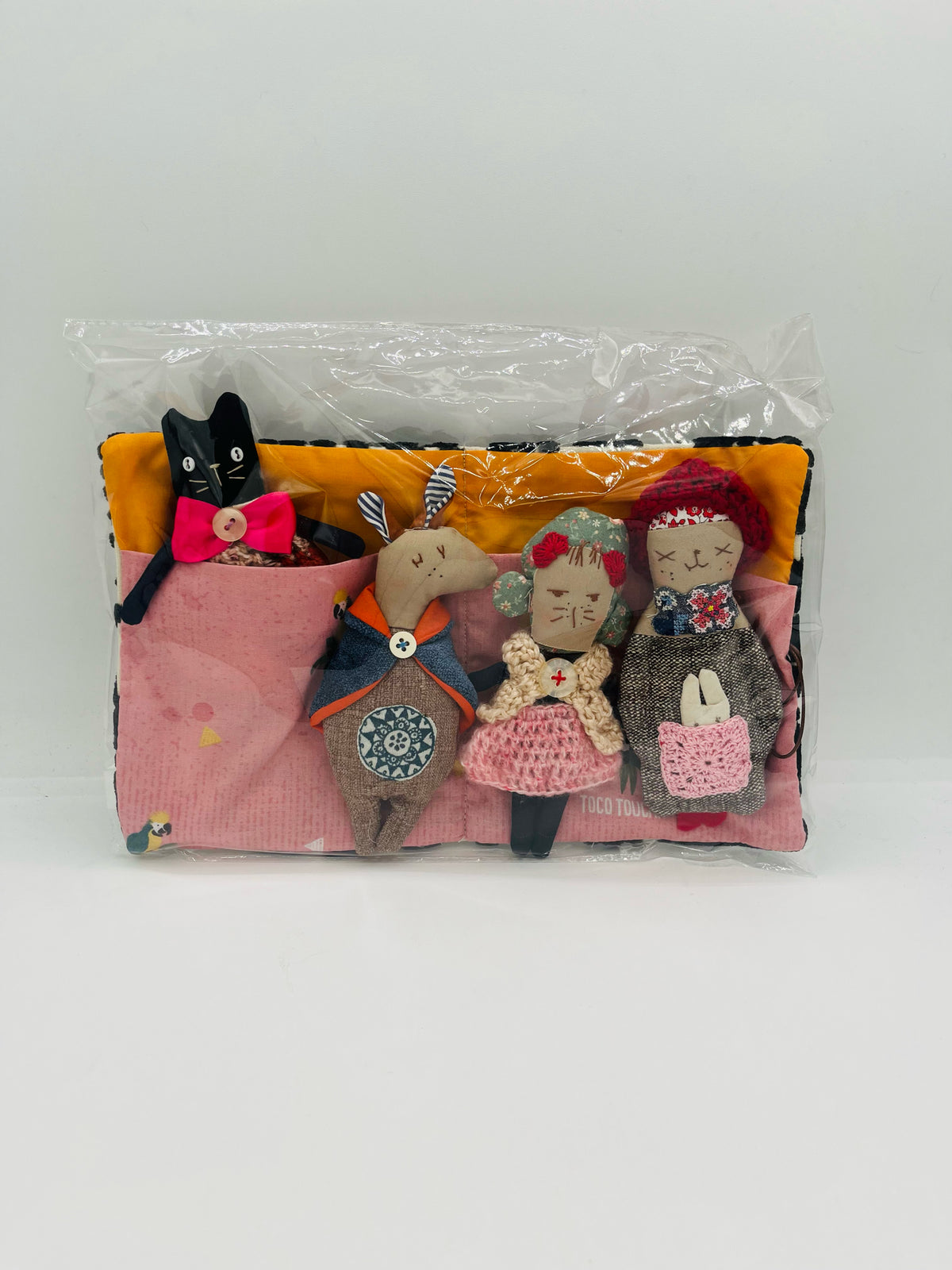 Sleepover Party with Four Dolls