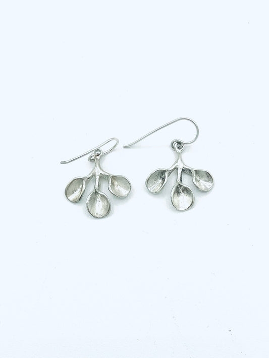 Flowering Branch Small Sterling Earrings