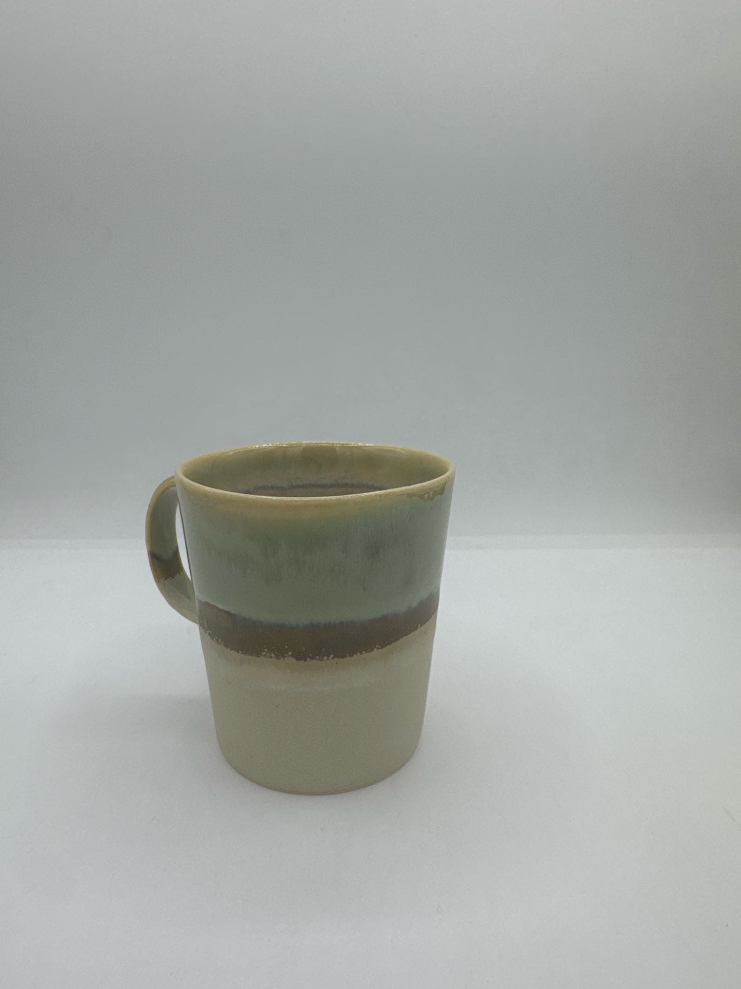 Porcelain Taupe, Brown and Beige Glaze Mud