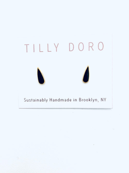 Black Drops Studs