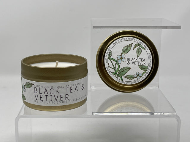 Black Tea Vetiver Candle