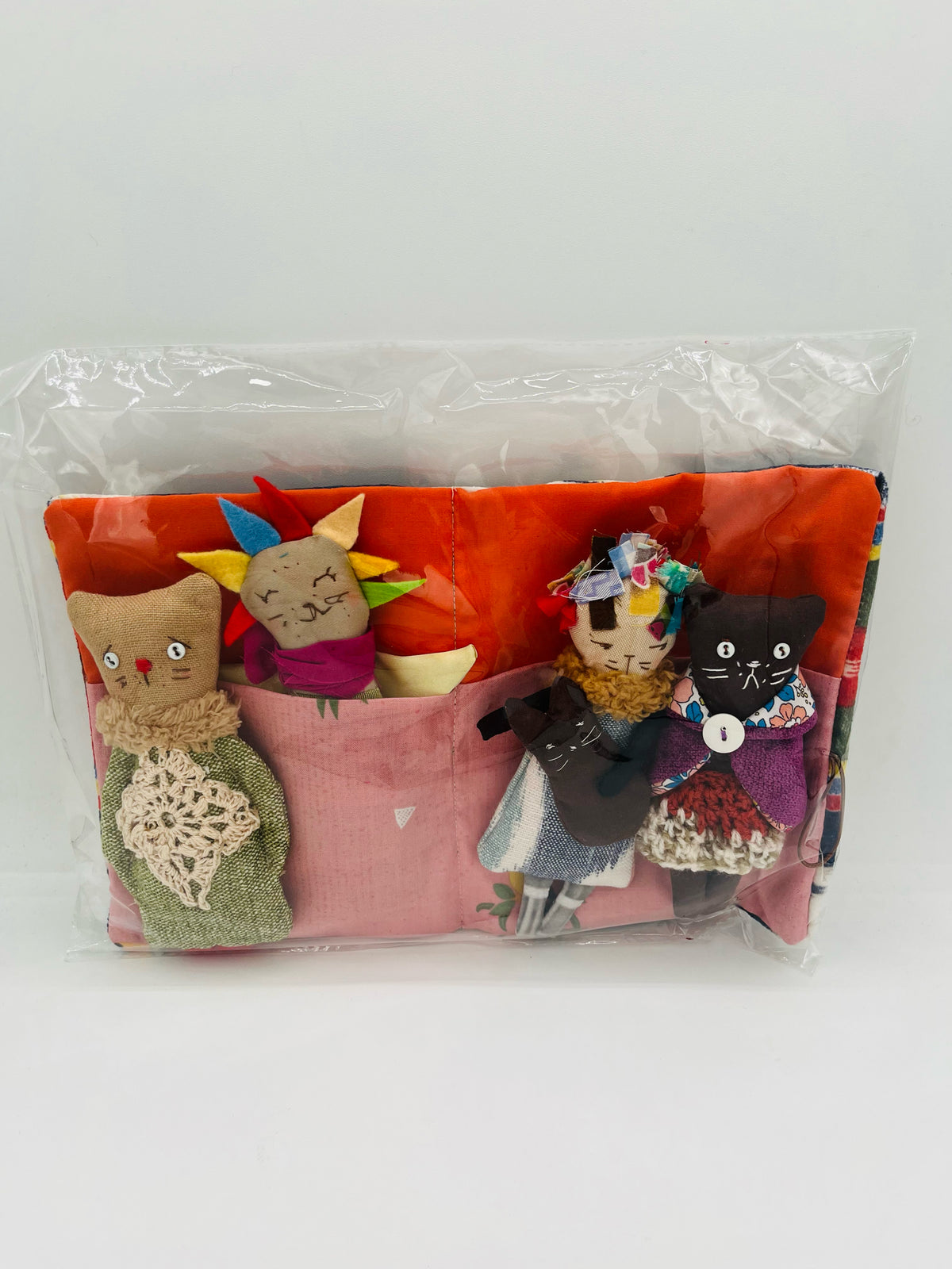 Sleepover Party with Four Dolls