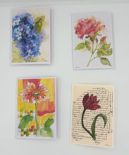 Assorted Florals Card