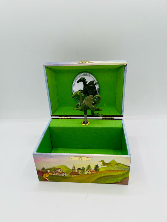 Playful Dragon Music Box