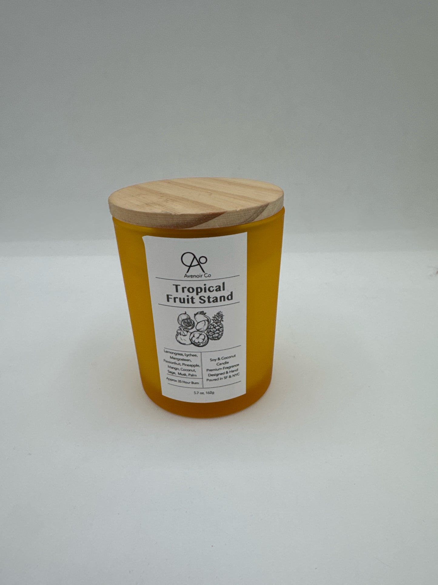 Tropical Fruit Stand Candle