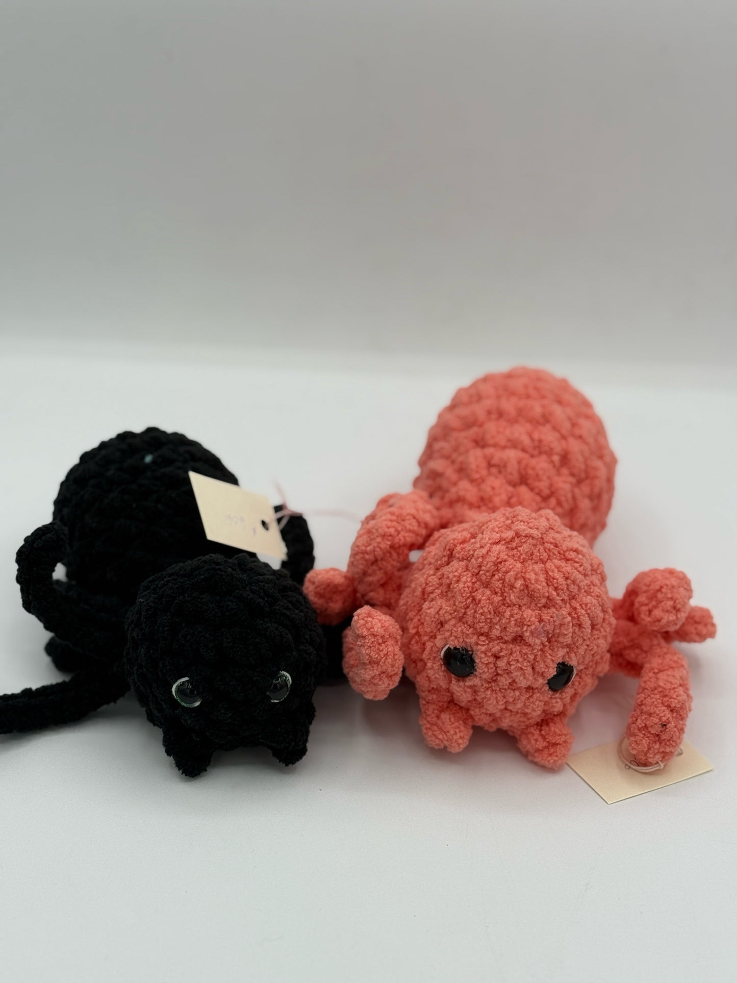 Crocheted Spiders