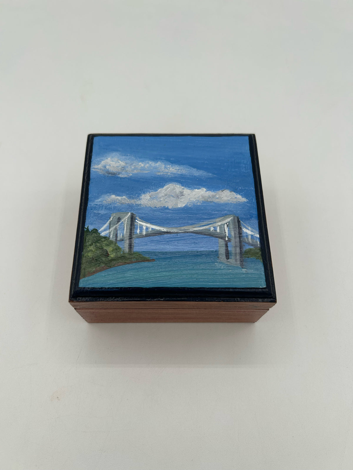 Verrazzano Bridge Wooden Box