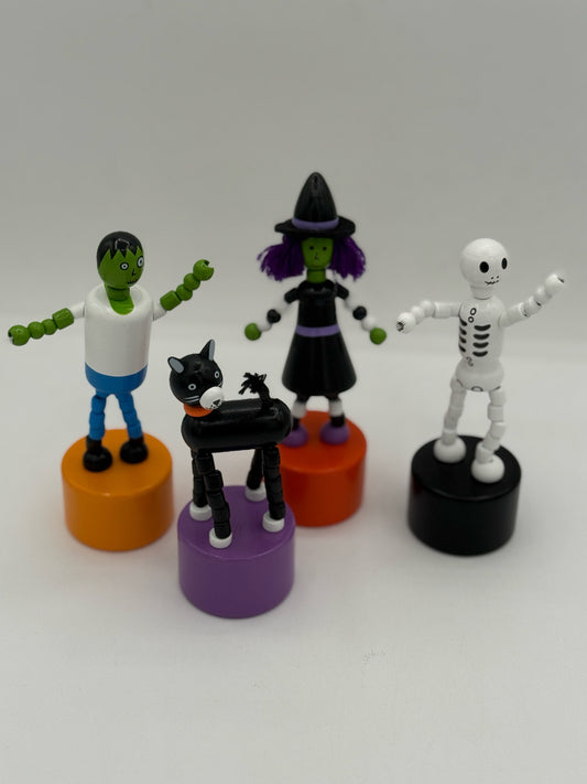 Spooky Creatures Push Puppet