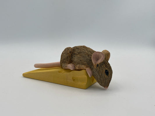 Mouse On A Cheese Wedge