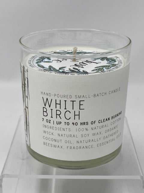 White Birch Candle