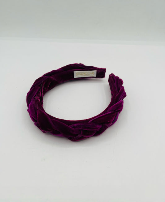 Woven Velvet Headband