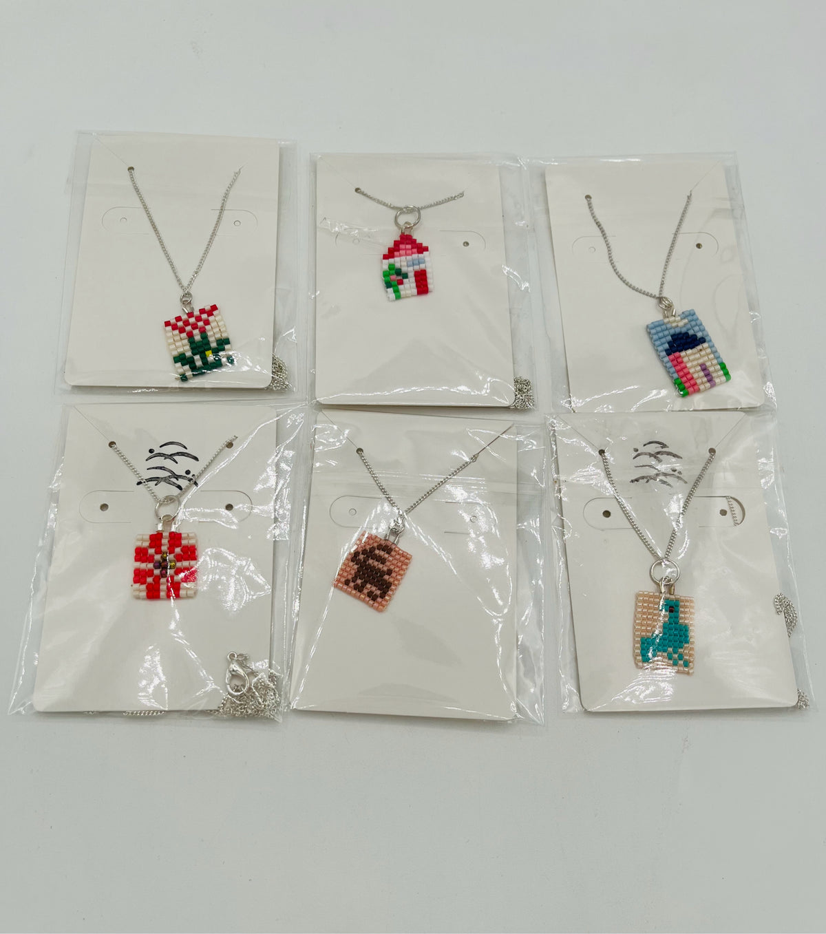 Necklace with Beaded Pendant