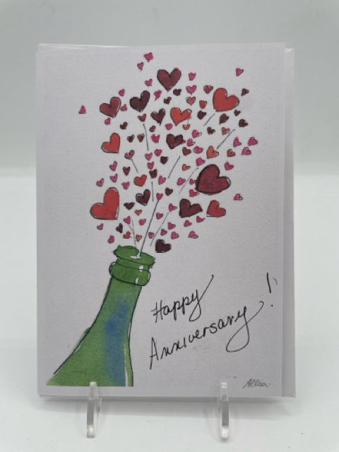 Anniversary Hearts Card