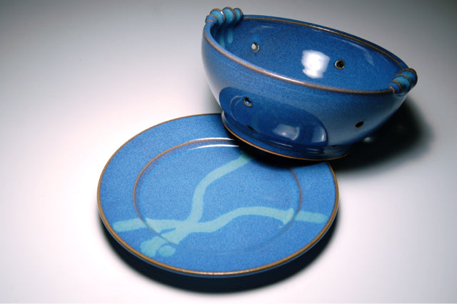 Berry Bowl With Saucer