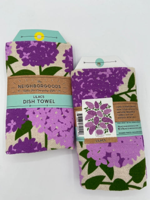 Lilac Tea Towel