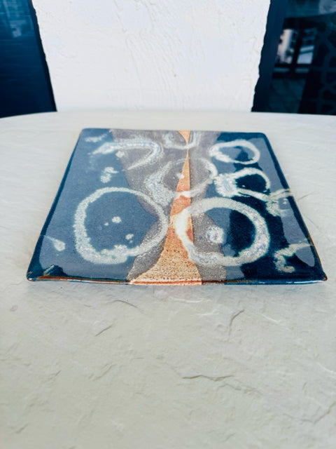 Stoneware, Medium Size Square Platter