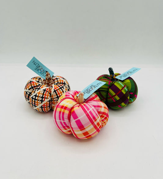 Handmade Fabric Pumpkin-Small